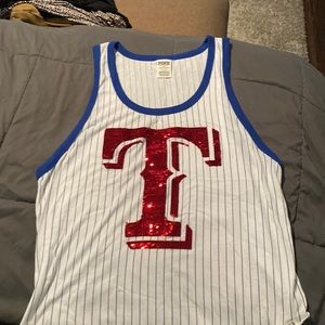 PINK Texas Rangers Tank